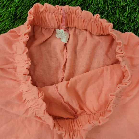 Vintage 80s MOD High-Rise Paperbag Shorts Womens XS/S Peach - Picture 5 of 14